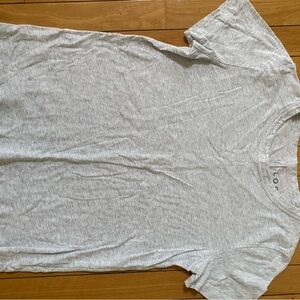 LOFT Light Gray Men's Short Sleeve Tee